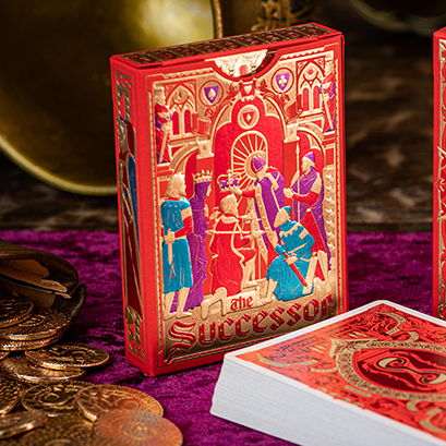 The Successor Regal Red Edition Playing Cards