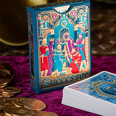 The Successor Royal Blue Edition Playing Cards