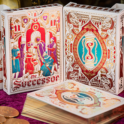 The Successor Monarch White Limited Edition Playing Cards