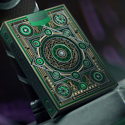 Avengers: Green Edition Playing Cards by theory11