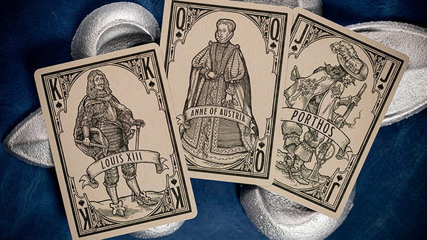 3 Musketeer Playing Cards by Kings Wild Project