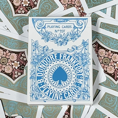 Four Continents (Blue) Playing Cards