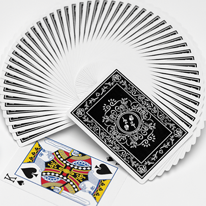 Black Roses Playing Cards (Fully Marked)