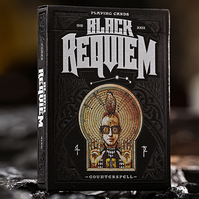 Black Requiem Playing Cards