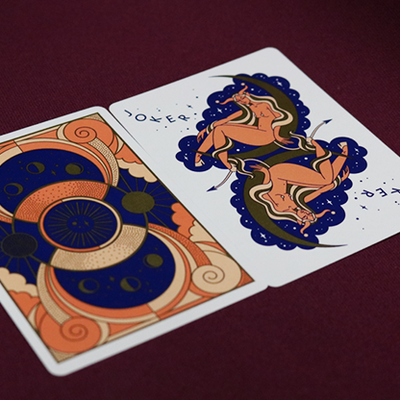 Lady Moon (V2) Playing Cards by Art of Play