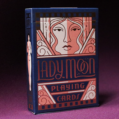 Lady Moon (V2) Playing Cards by Art of Play