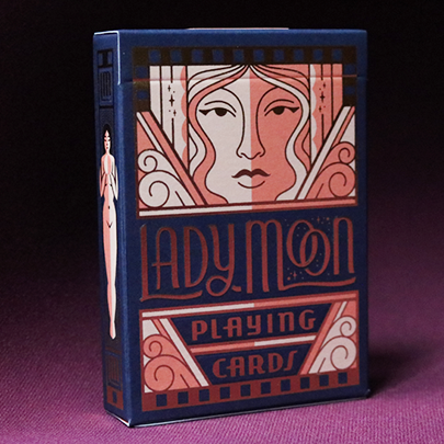 Lady Moon (V2) Playing Cards by Art of Play
