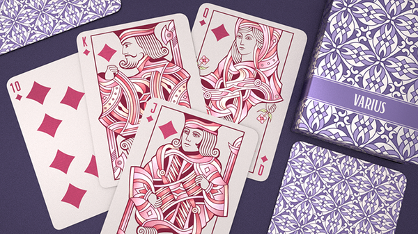 VARIUS (Limited Edition Purple ) Playing Cards
