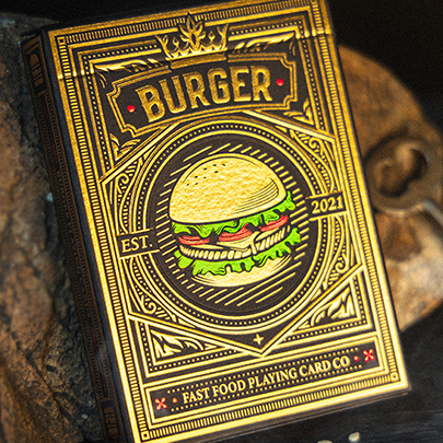 Burger Playing Cards by Fast Food Playing Card Company