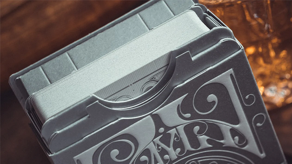 Smoke & Mirrors V8, Silver (Deluxe) Edition Playing Cards by Dan & Dave
