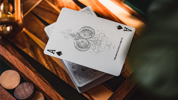 Smoke & Mirrors V8, Silver (Standard) Edition Playing Cards by Dan & Dave