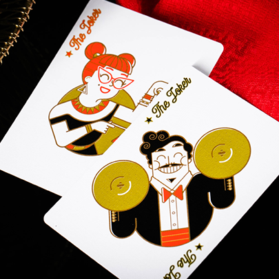 Orchestra Playing Cards by Riffle Shuffle
