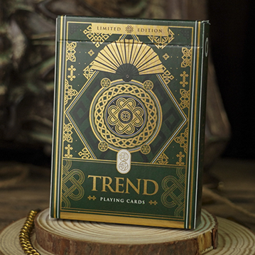 Trend (Green) Playing Cards