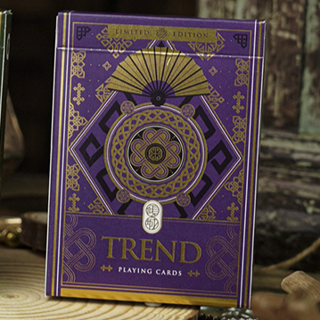 Trend (Purple) Playing Cards by TCC