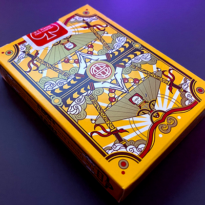 Bicycle Wukong Rebellion (Yellow) Playing Cards