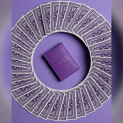 DKNG (Purple Wheel) Playing Cards by Art of Play