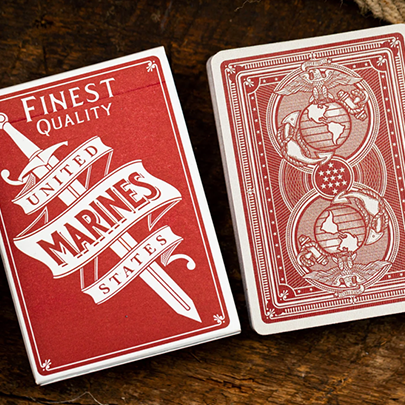 Marines Playing Cards by Kings Wild Project