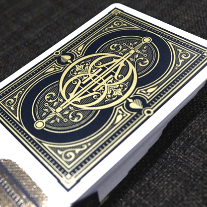 Oath Standard (Navy Blue) Playing Cards by Lotrek – SoCal Playing Cards