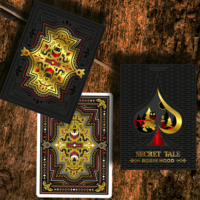 Secret Tale of Robin Hood: Black Owl Playing Cards