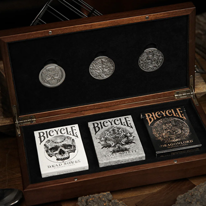 Apocalypse Bicycle Wooden Box Set Playing Cards by TCC