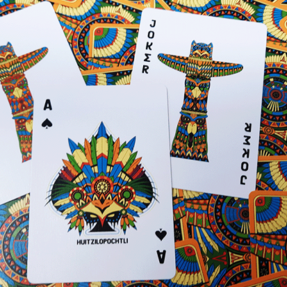 Bicycle Huitzilopochtli Playing Cards by Collectable Playing Cards