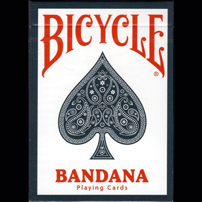 Bicycle Bandana (Blue) Playing Cards