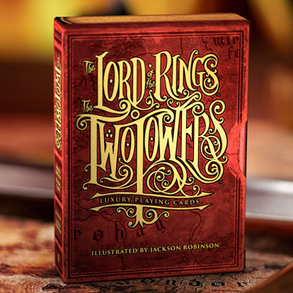 The Lord of the Rings - Two Towers Playing Cards (Foiled Edition) by Kings Wild