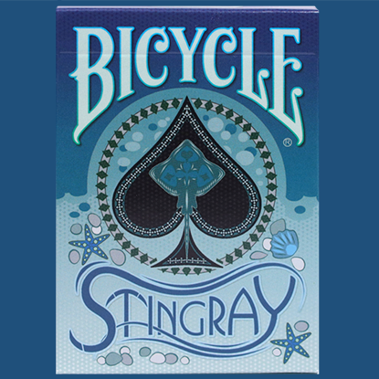 Bicycle Stingray (Teal) Playing Cards