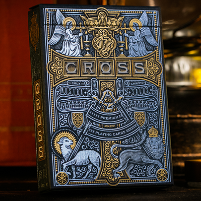 The Cross (Admiral Angels) Playing Cards by Peter Voth x Riffle Shuffle