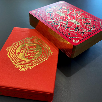 Geung Si The Torpor (Red) Playing Cards