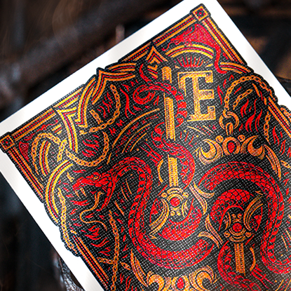 The Keys of Solomon: Blood Pact Playing Cards by Riffle Shuffle