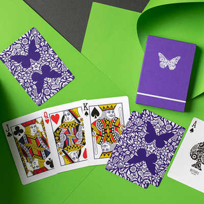 Butterfly Playing Cards (Royal Purple Edition)