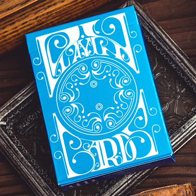 Smoke & Mirrors V9 (Blue Edition) Playing Cards by Dan & Dave