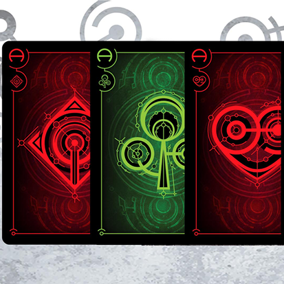 Timeless Depths (Dark Bionic Edition) Playing Cards