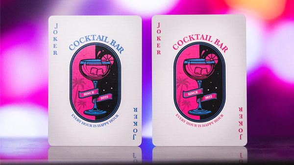 Cocktail Bar Playing Cards by FFPC