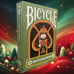 Bicycle Nutcracker (Green) Playing Cards