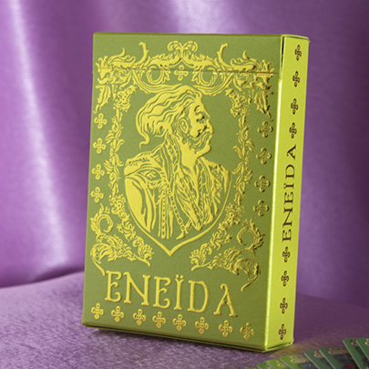 Eneida: Love (Green) Playing Cards