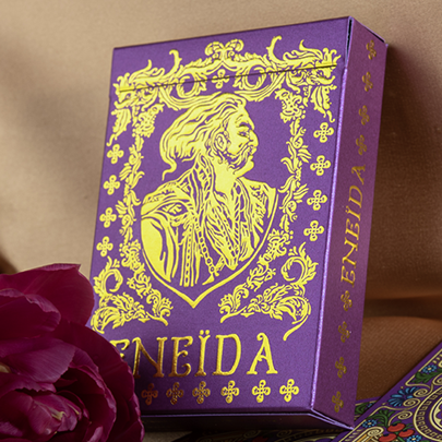 Eneida: Passion (Purple) Playing Cards