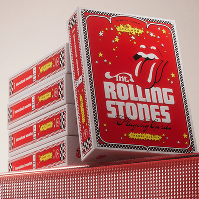 The Rolling Stones Playing Cards by theory11