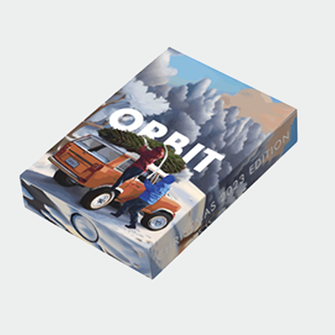 Orbit Christmas V3 Playing Cards