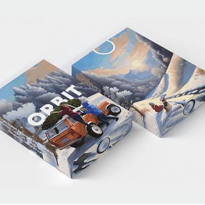 Orbit Christmas V3 Playing Cards