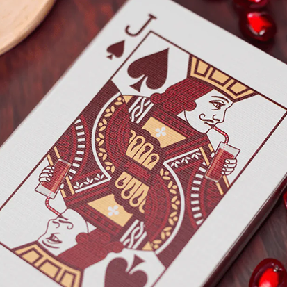 Palmegranate (Red and Yellow Set) Playing Cards by OPC