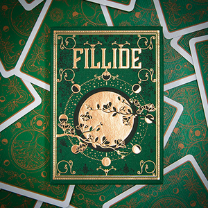 Fillide: A Sicilian Folk Tale Playing Cards V2 (Forest Green) by Jocu