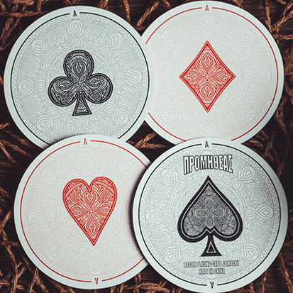 Prometheus Playing Cards (Circular Edition) by Bacon Playing Card Company
