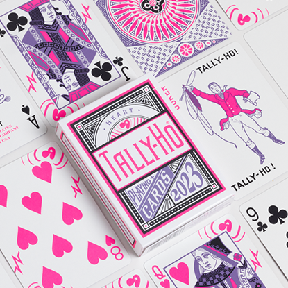 Tally Ho Circle Back Heart Playing Cards by US Playing Card Co.