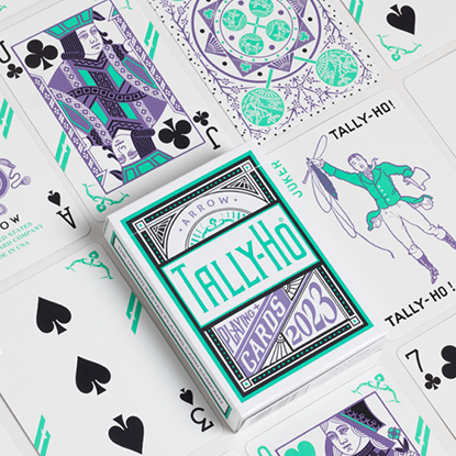 Tally Ho Fan Back Arrow Playing Cards by US Playing Card Co.