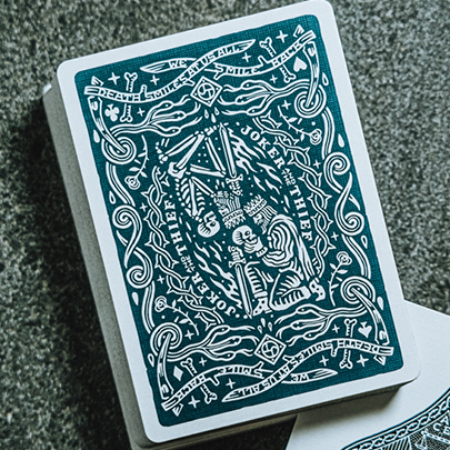 JT Crown (Blue) Playing Cards by Joker and the Thief
