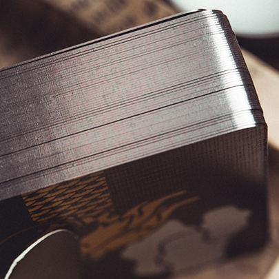 The Dragon (Black Gilded) Playing Cards