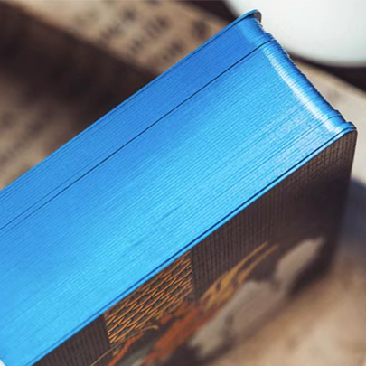 The Dragon (Blue Gilded) Playing Cards
