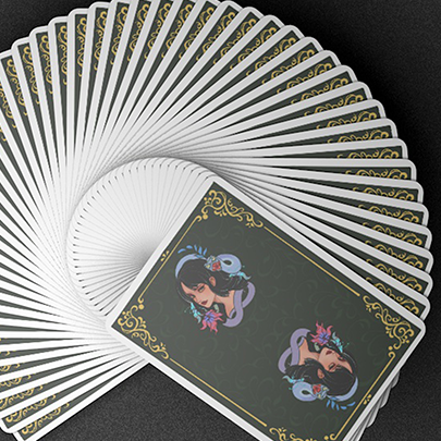 Keep Smiling: Sylvia Playing Cards